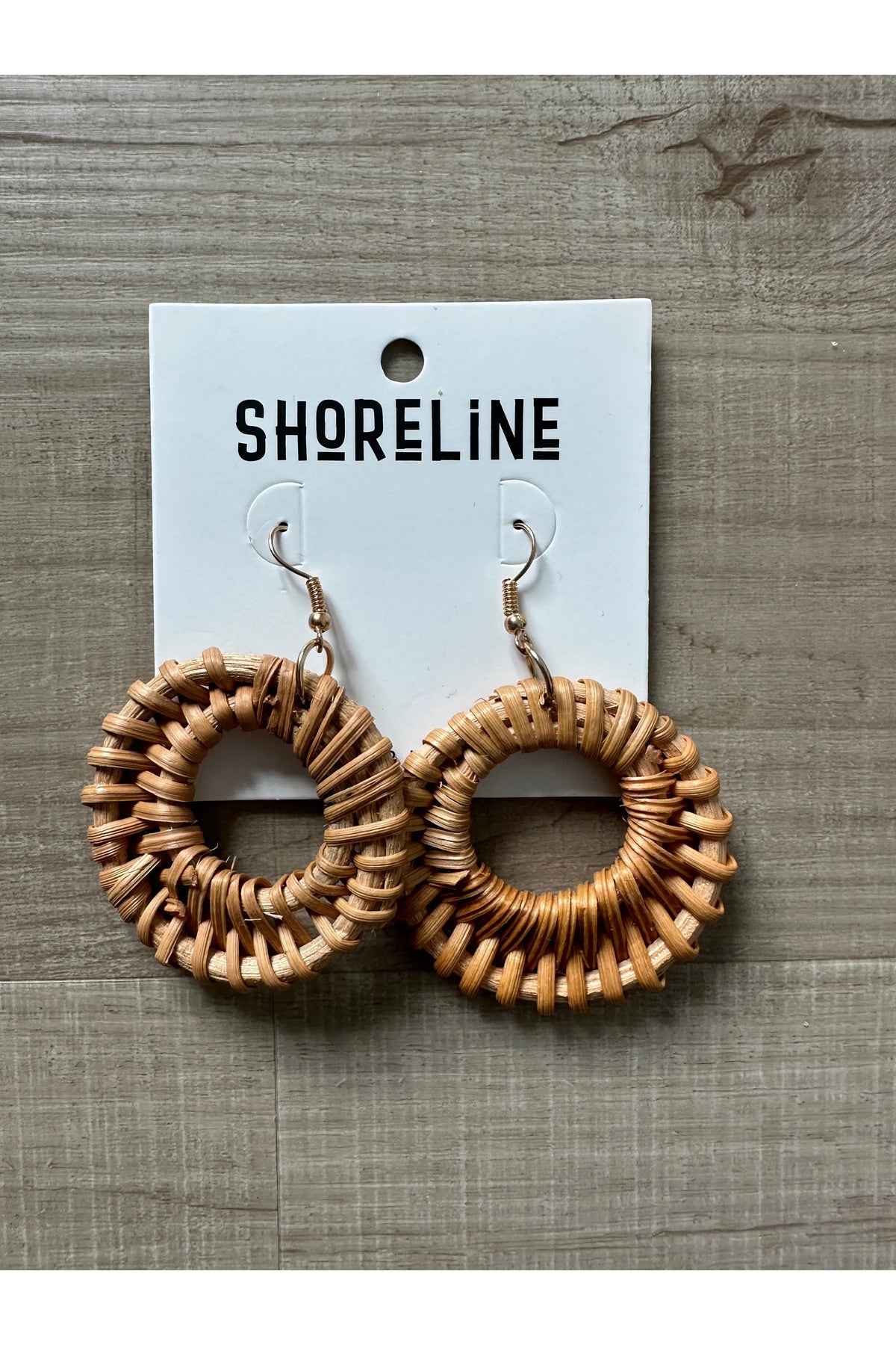Shoreline Weave Circle Earrings