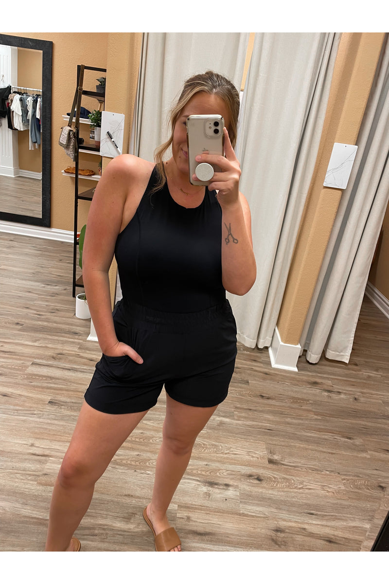Pushing Limits Athletic Romper