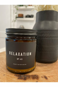 RELAXATION Amber Jar Candle