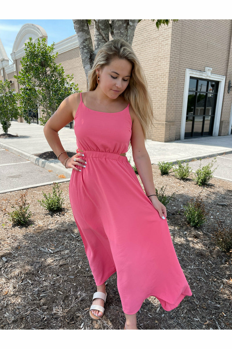 Vacay Life Side Opening Dress