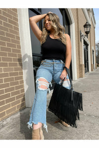 Take me to the Rodeo Fringe Purse