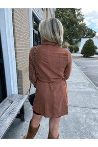 In the Trenches Jacket in Caramel