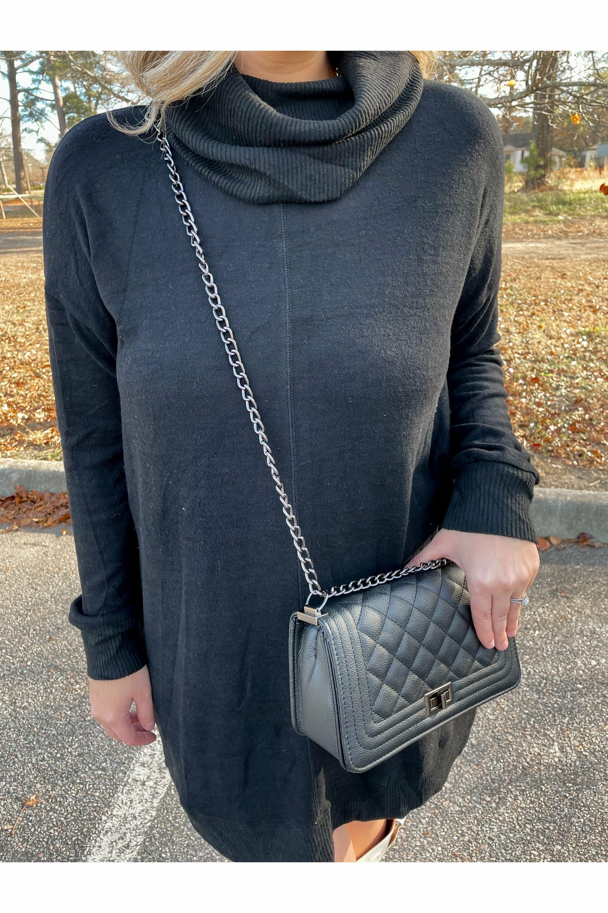 Saint Quilted Crossbody Bag