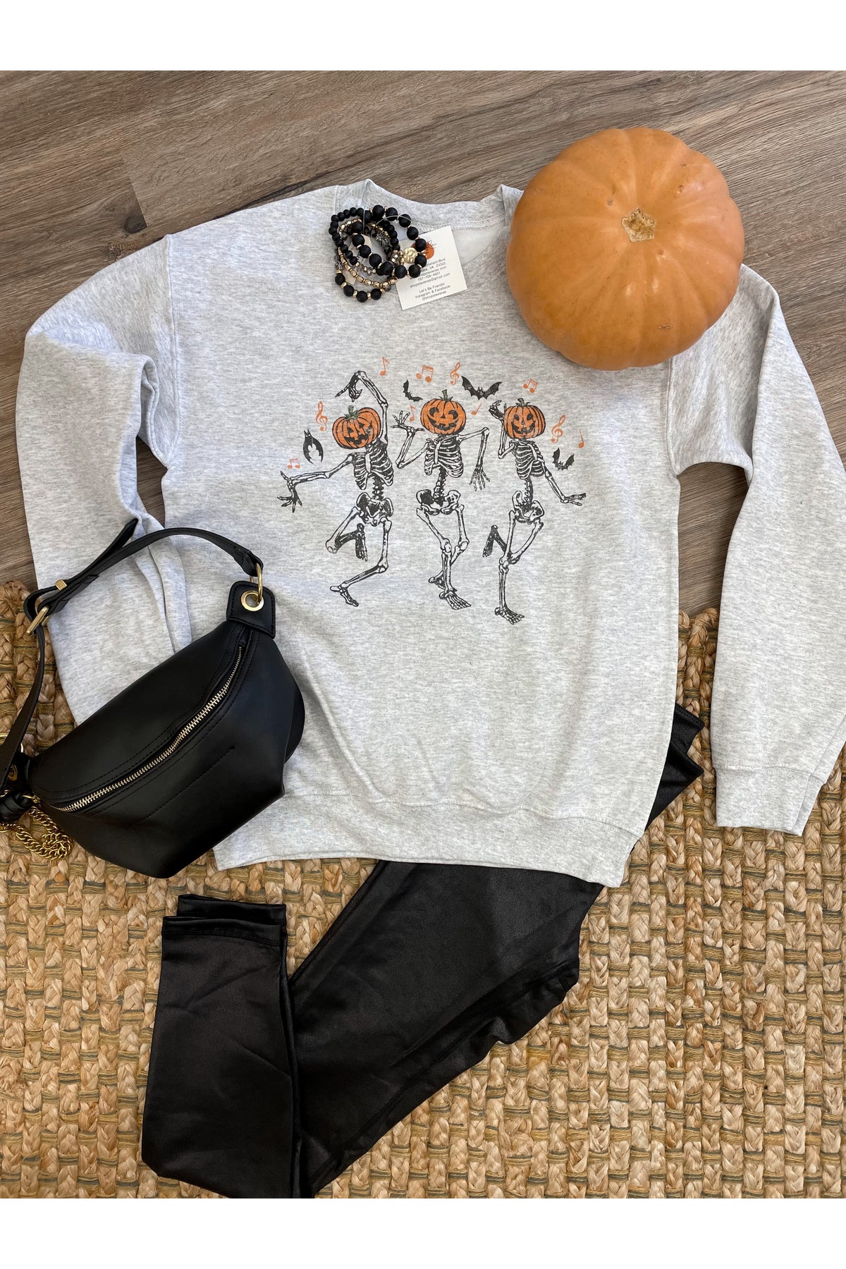 Dancing Pumpkins Graphic Sweatshirt