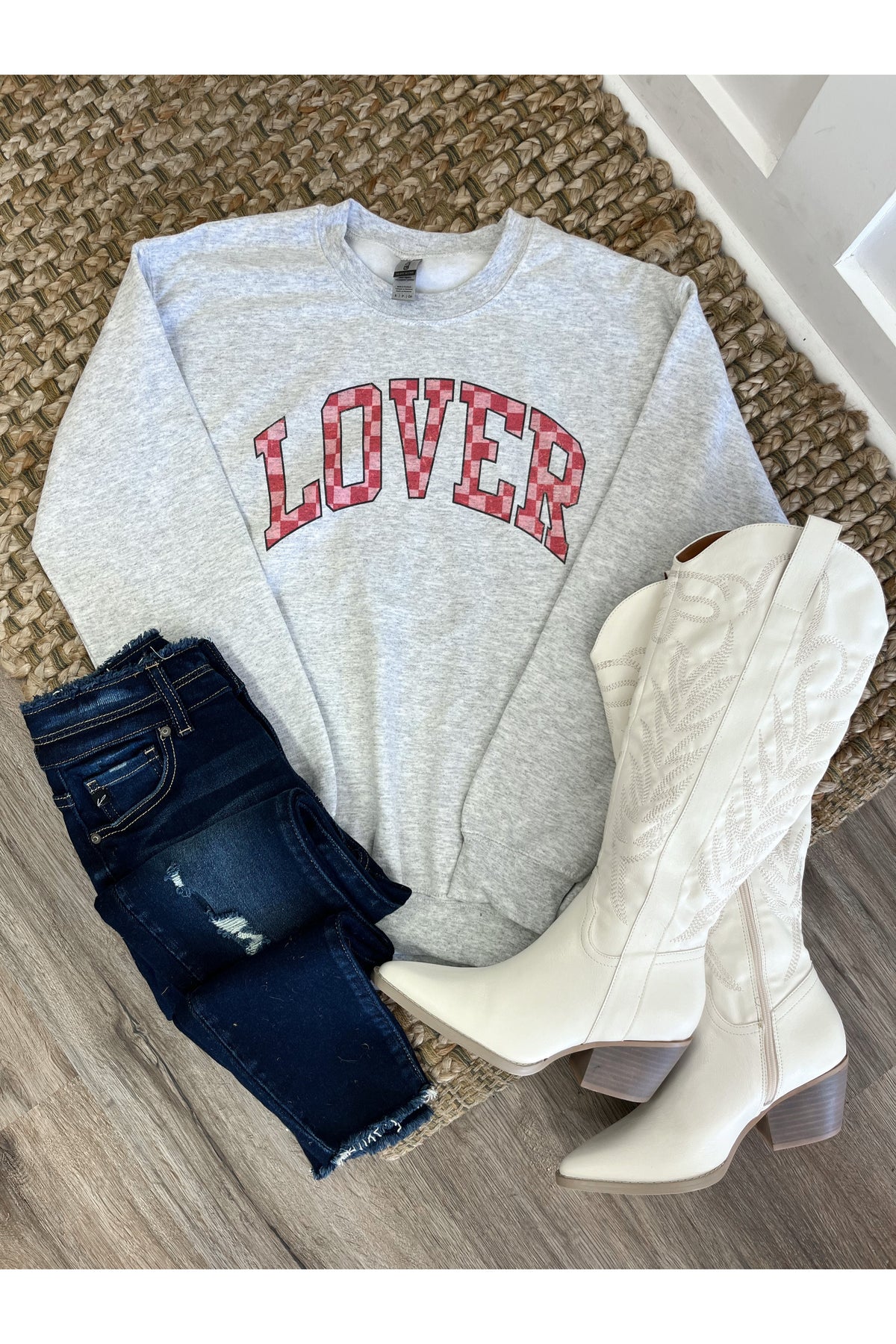 Lover Valentine Graphic Sweatshirt