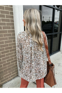 On The Coast Floral Blouse