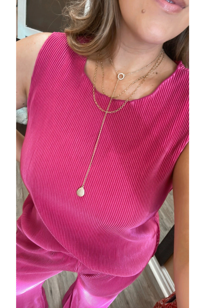 Lariat Necklace Stack