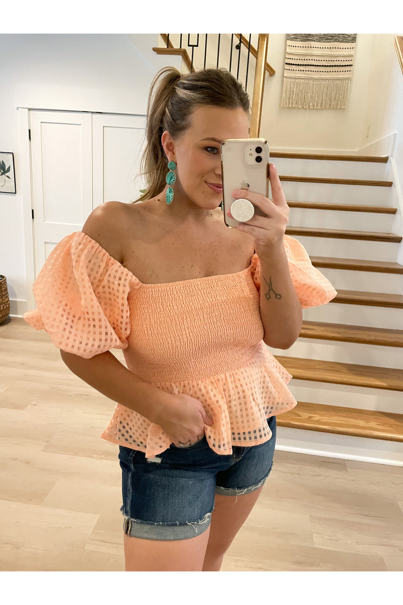 Sweet Escape Puff Sleeve Top