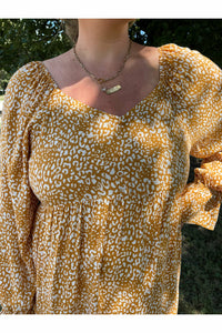 Carolina Love Leopard Printed Dress