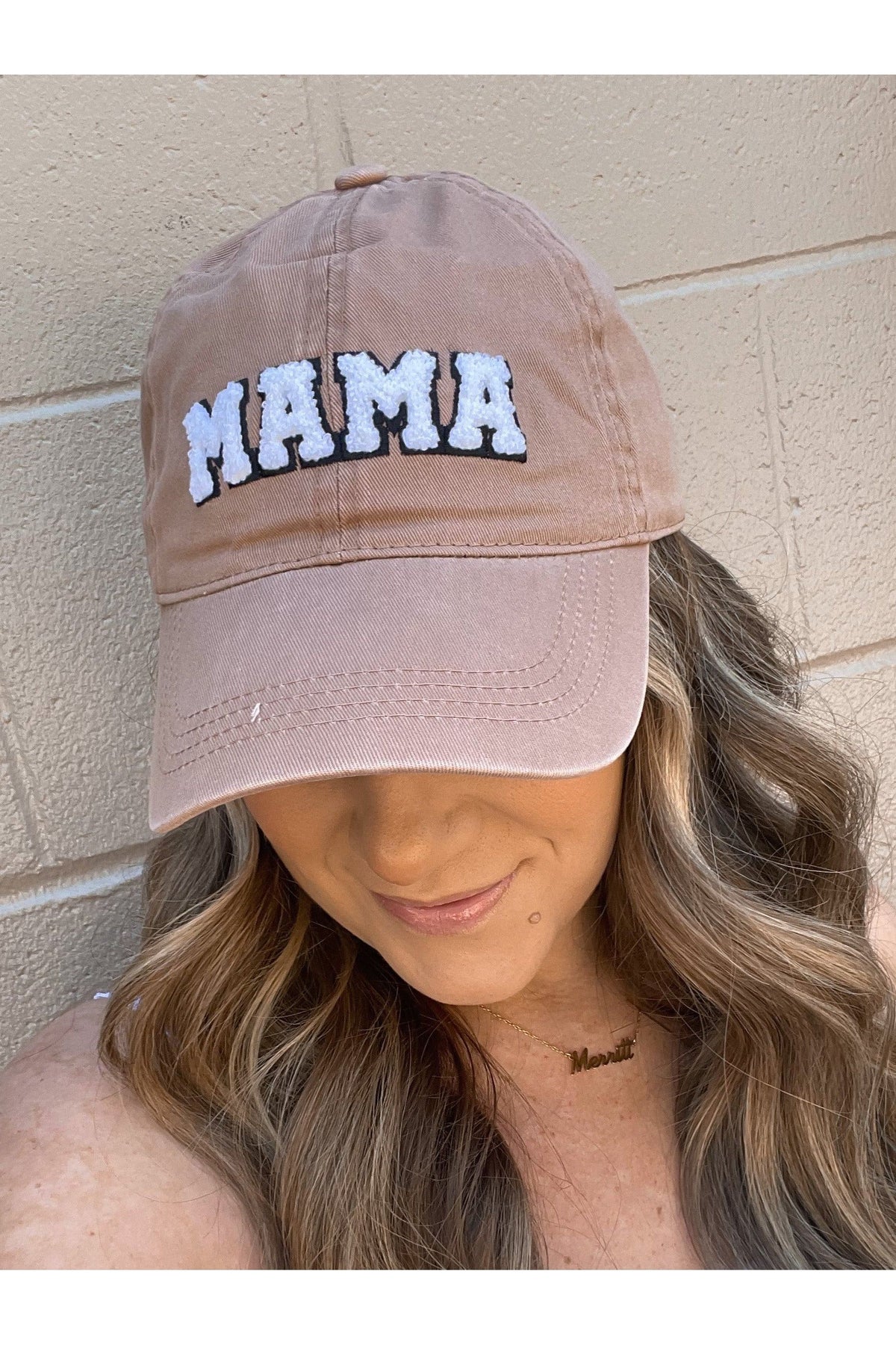 MAMA Embroidered Patch Hat